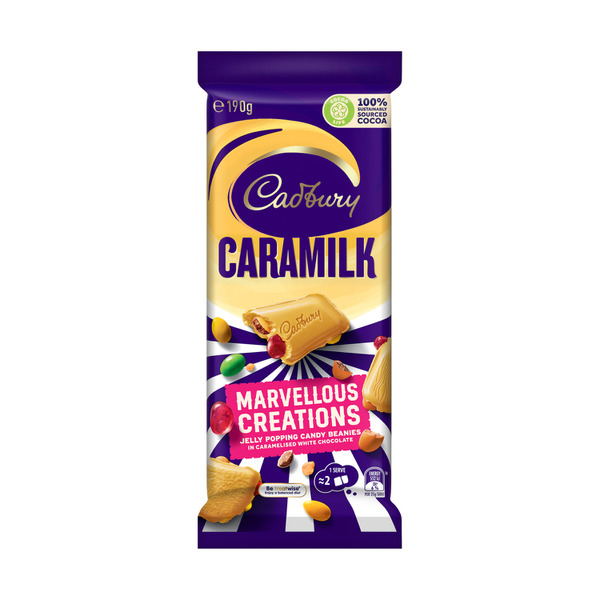 Cadbury Caramilk Marvellous Creations Chocolate Block