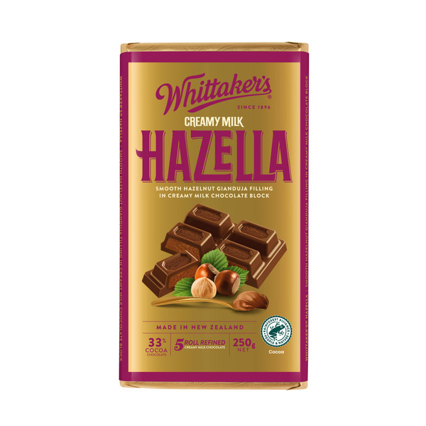 Creamy Hazella Milk Chocolate Block