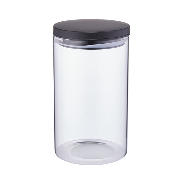 Buy Cook & Dine Glass Storage Medium Canister 1L 1 each | Coles