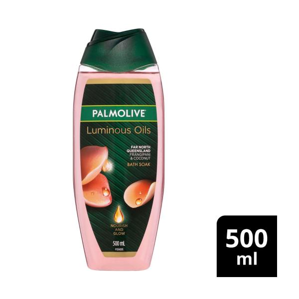 Palmolive Bath Soak Luminous Oils Coconut & Frangipani