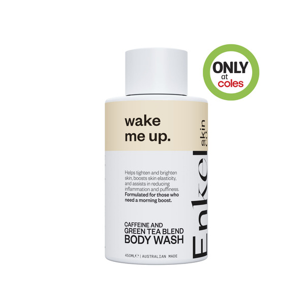 Enkel Skin Co Body Wash Caffine & Green Tea