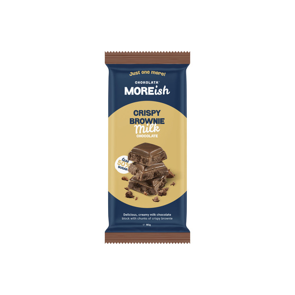 Moreish Crispy Brownie Milk Chocolate