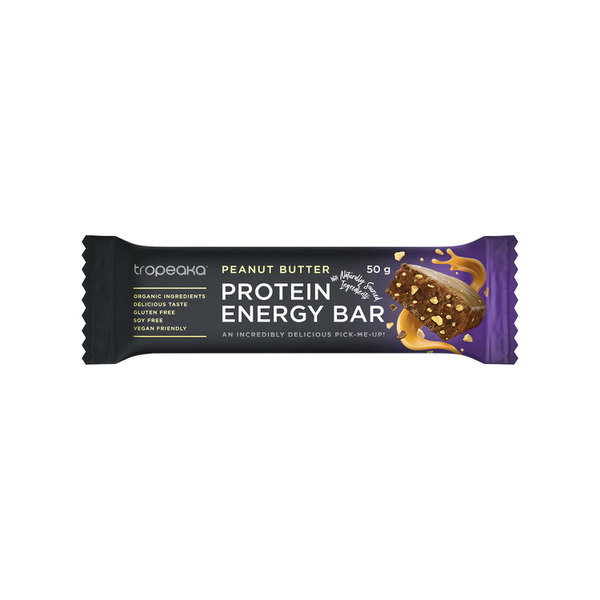 Tropeaka Protein Energy Bar Peanut Butter