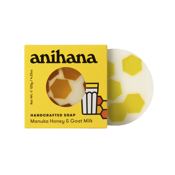 Anihana Artisan Soap Bar Manuka Honey & Goats Milk