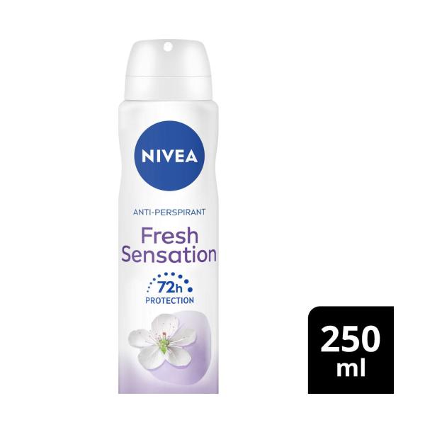 Nivea Fresh Sensations  Antiperspirant Aerosol Deodorant 250mL