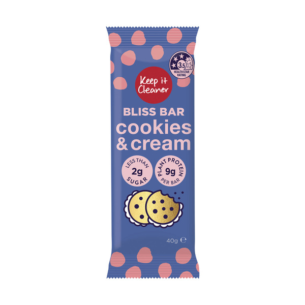 Keep It Cleaner Bliss Bar Cookies & Cream