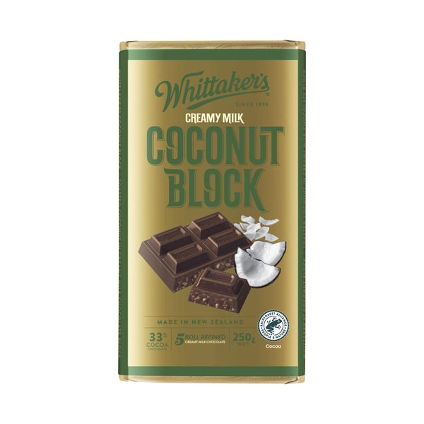 Whittaker's Block Chocolate Coconut Milk