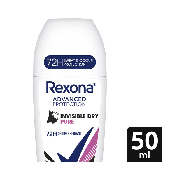 Rexona Advanced Protection Antiperspirant Roll On Invisible Pure