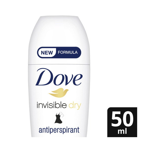 Dove Invisible Dry Antiperspirant Roll On White Freesia And Violet Flower