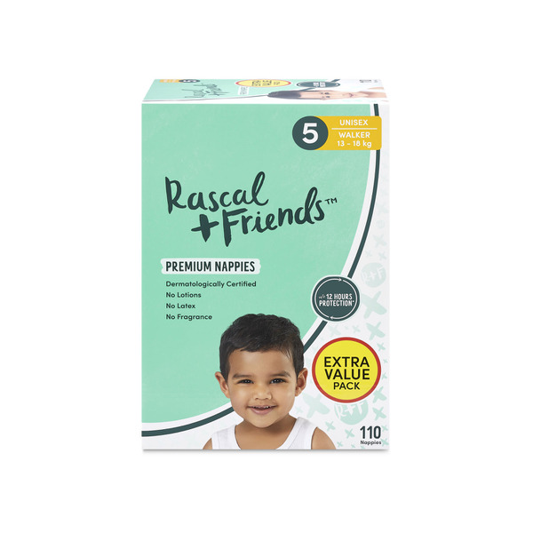Buy Rascal And Friends Nappies Size 5 110 pack
