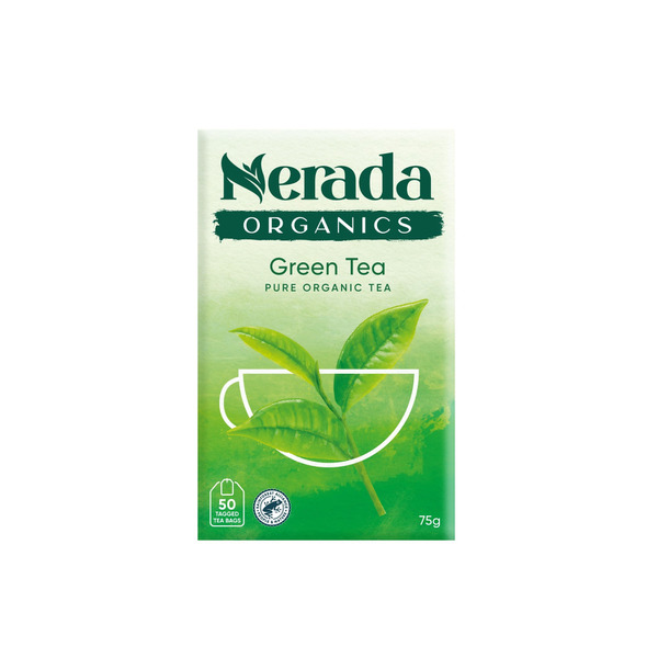 Buy Nerada Organics Pure Green Tea Bags Pack G Coles