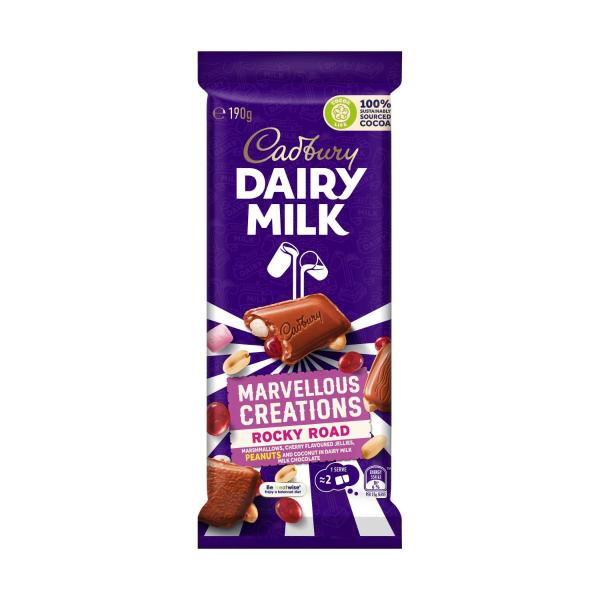 Dairy Milk Marvellous Creations Rocky Road Chocolate Block