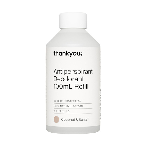 Thankyou Natural Deodorant Refill Coconut & Santal