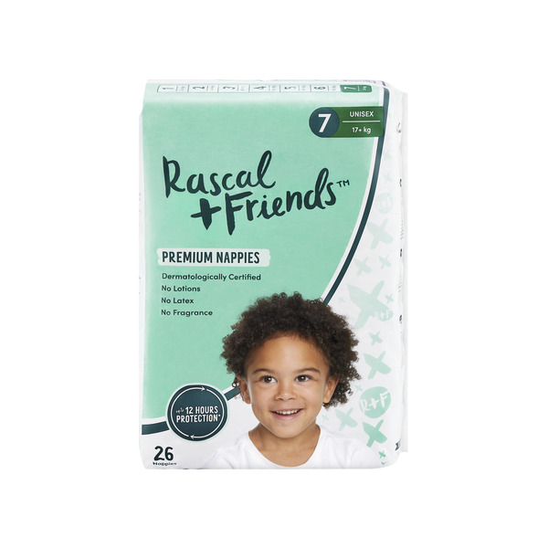 Buy Rascal And Friends Nappies Size 7 26 pack