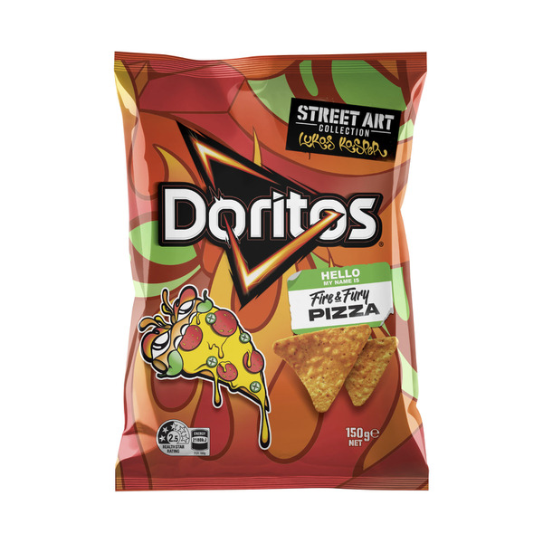 Doritos Corn Chips Fire & Fury Pizza