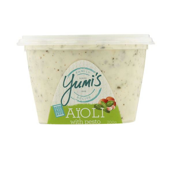 Buy Yumi's Mayo Aioli Pesto 200g Coles