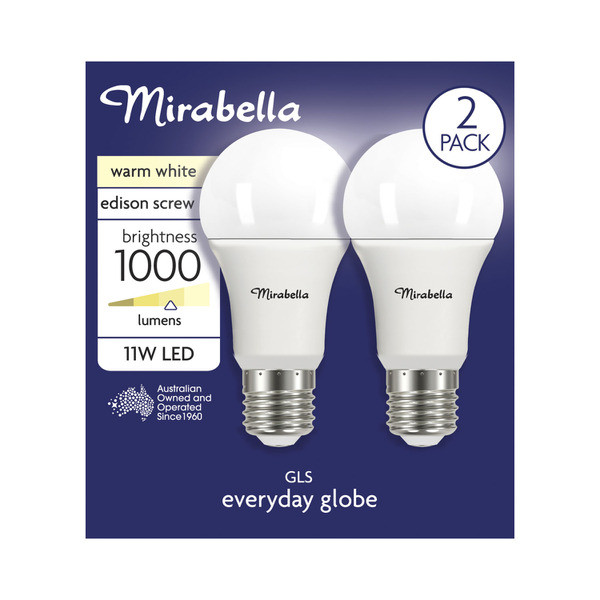 Miirabella Led GLS BC 11W 1000LUM 2700K Warm White Brand A60