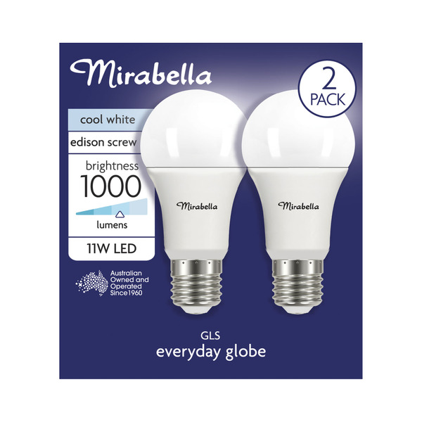 Miirabella Led GLS BC 11W 1000LUM 4000K Cool White Brand A60