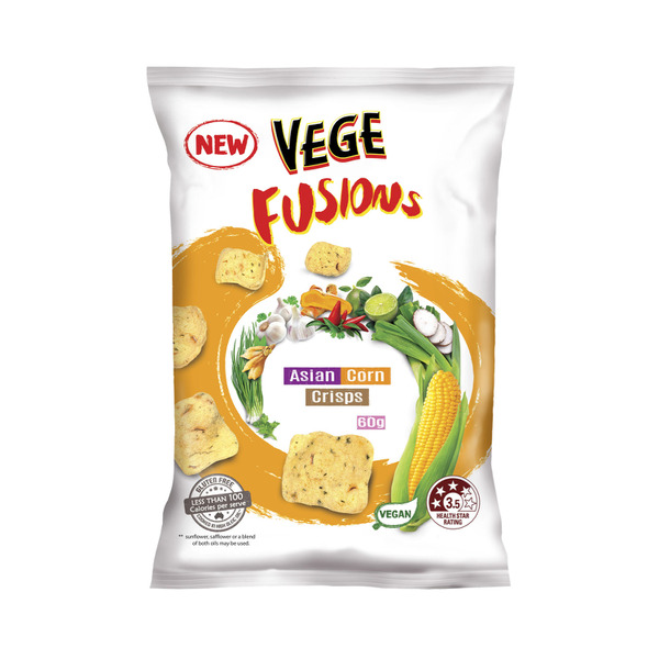 Vege Fusions Asian Corn Crisps