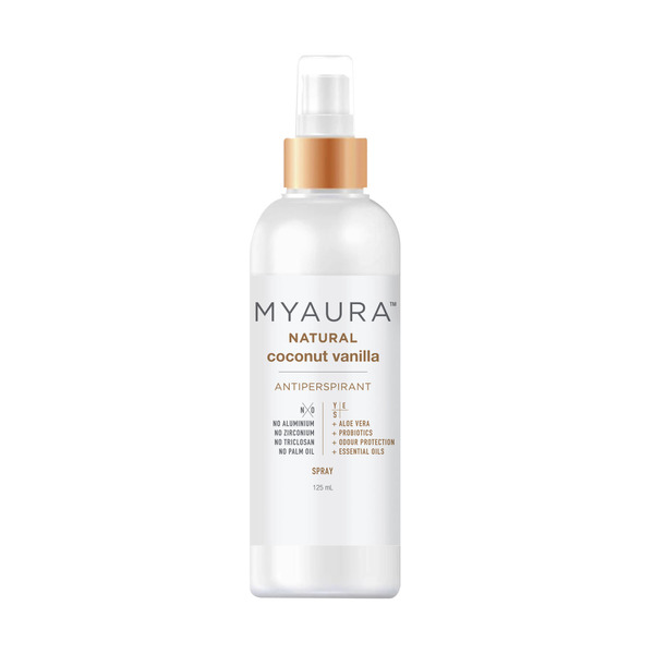 Myaura Deodorant Spray Coconut Vanilla