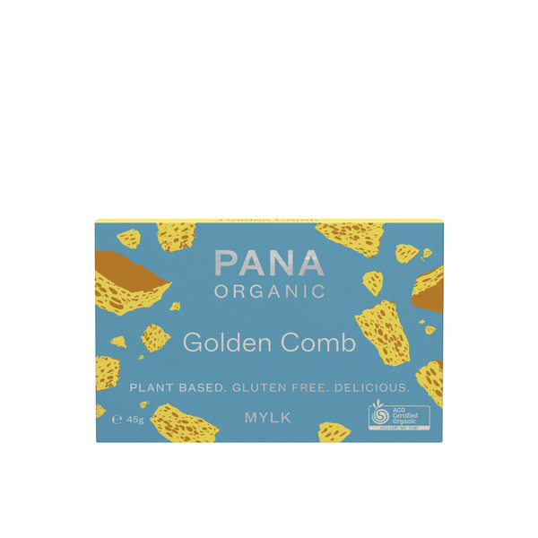 Buy Pana Organic Mylk Golden Comb Chocolate 45g Coles