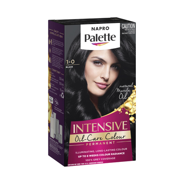 Buy Napro Palette 10 Black Permanent Hair Colour 1 pack Coles