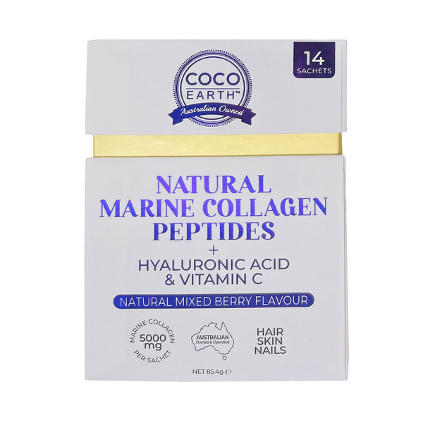 Coco Earth Marine Collagen Mixed Berry Sachet