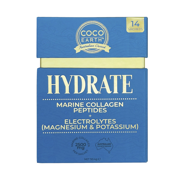 Coco Earth Marine Collagen + Hydrate Sachet