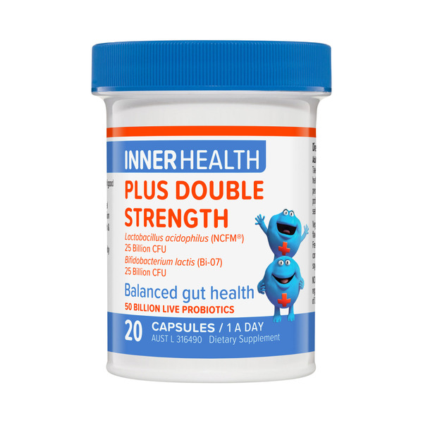 Inner Health Plus Double Strength Probiotics