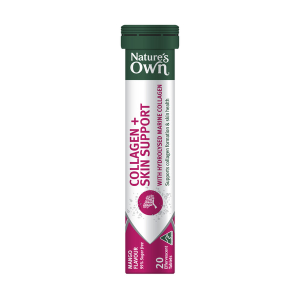 Nature Own Effervescent Collagen + Skin Support