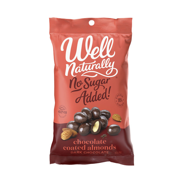 Well Naturally Dark Chocolate Coated Almonds