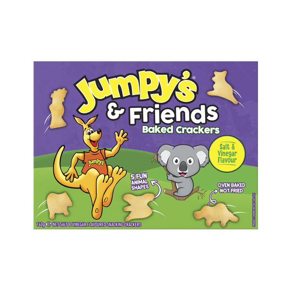 Jumpys & Friends Crackers Salt Vinegar