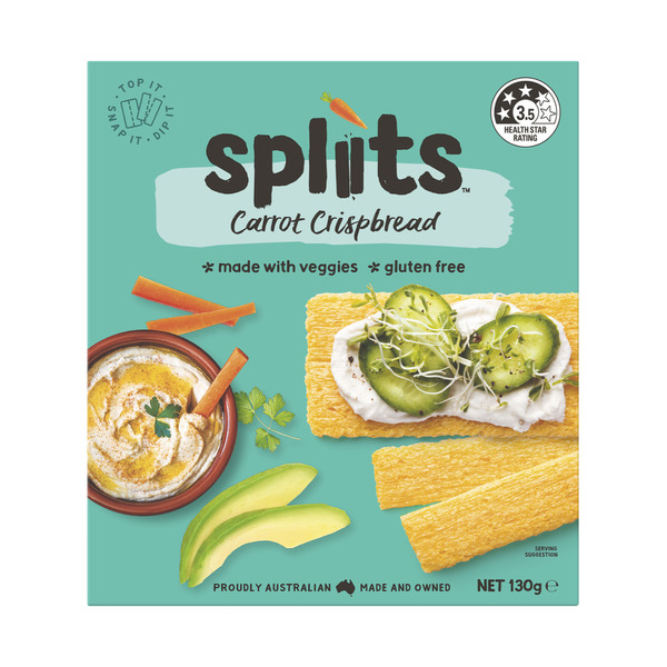 Spliits Crispbread Carrot