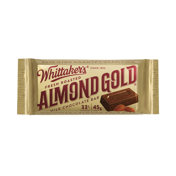 Whittaker's Fresh Roasted Almond Slab Milk Chocolate Bar