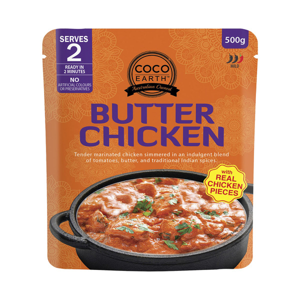 Buy Coco Earth Butter Chicken Curry 500g Coles