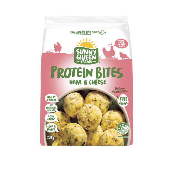 Sunny Queen Ham & Cheese Protein Bites