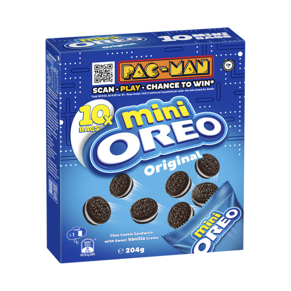 Oreo Original Mini Cookies 10 Pack