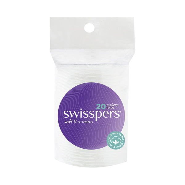 Swisspers Cotton Round Travel Make Up Pads