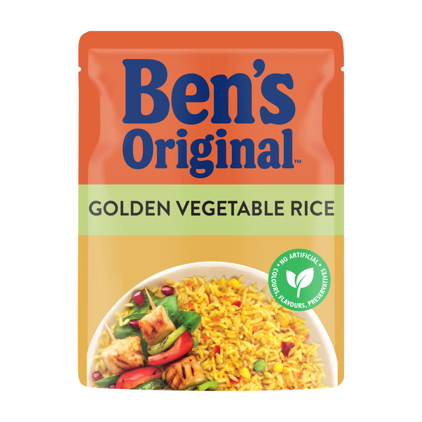 Ben's Original Golden Vegetable Rice Pouch