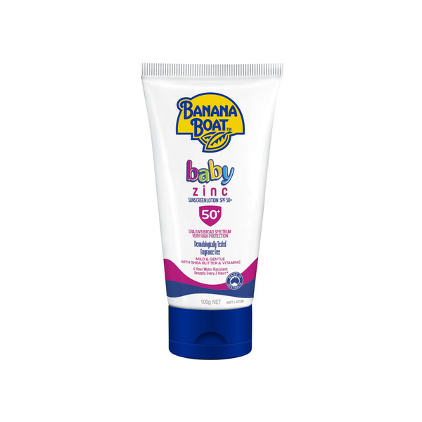 Banana Boat Baby Sunscreen Lotion Zinc SPF 50+