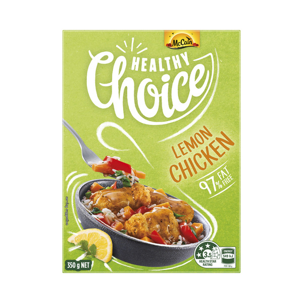 Frozen Healthy Choice Lemon Chicken