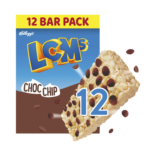 Kellogg's LCMs Rice Bubbles Choc Chip 12 Pack