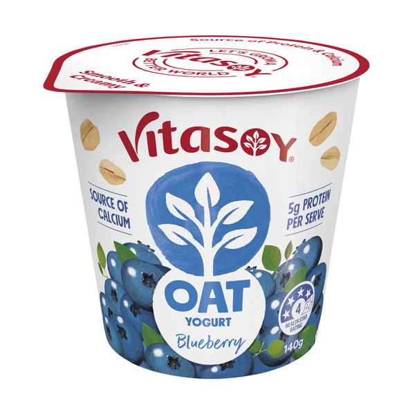 Vitasoy Oat Yogurt Blueberry 140g