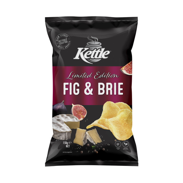 Kettle Natural Potato Chips Fig & Brie