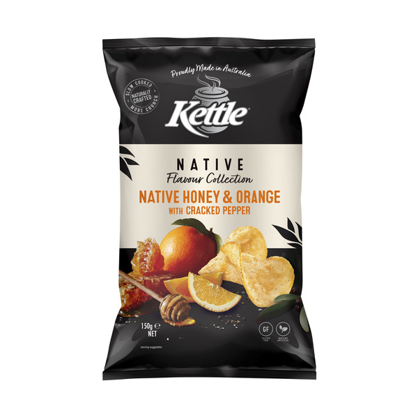 Kettle Natives Honey Orange With Tas Pepper