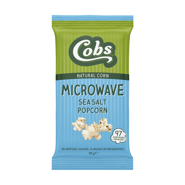 Cobs Microwave Popcorn Sea Salt