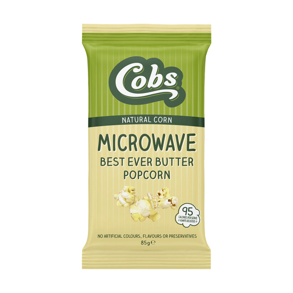 Cobs Microwave Popcorn Butter 85g