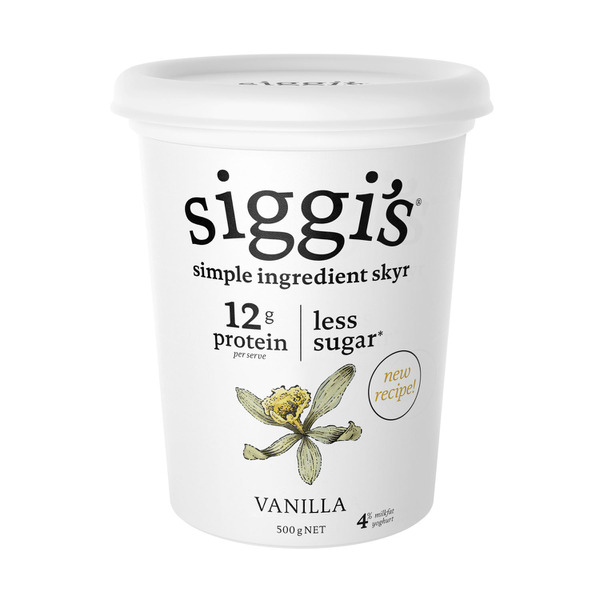 Buy Siggi's Yoghurt Vanilla 500g | Coles