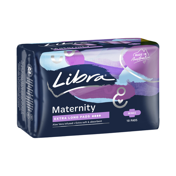 Libra Maternity Extra Long With Wings Pads