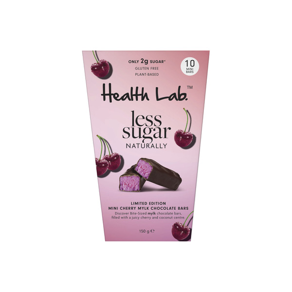 Health Lab Mini Cherry Bars 10 pack